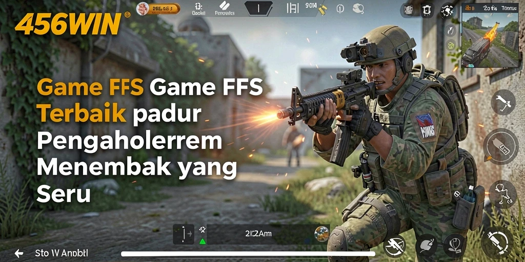 Screenshot gameplay 456WIN menampilkan aksi tembak-menembak yang mendebarkan.