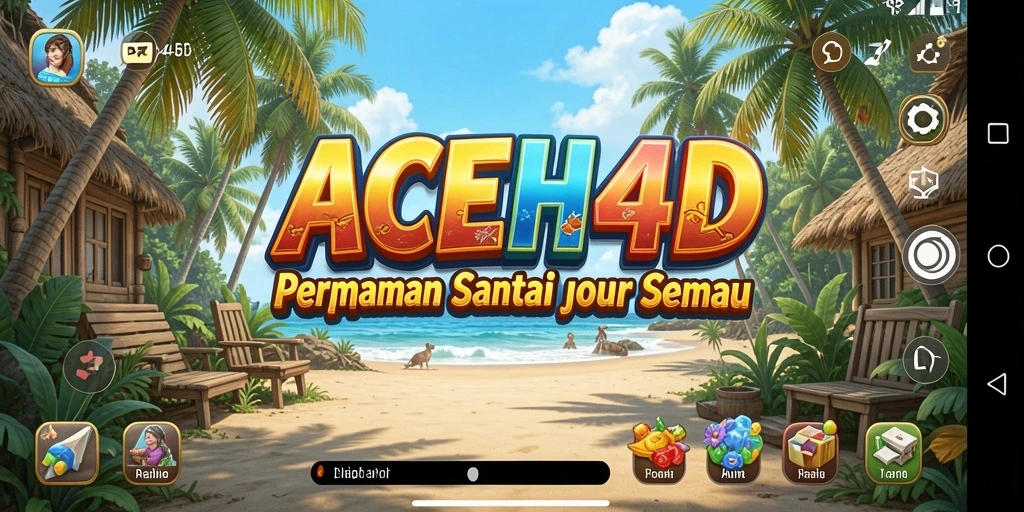 Screenshot gameplay ACEH4D memperlihatkan pengalaman bermain yang menghibur dan interaktif.
