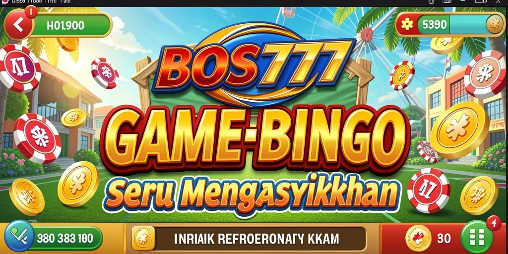 Tampilan gameplay menarik dalam game Bingo BOS777.