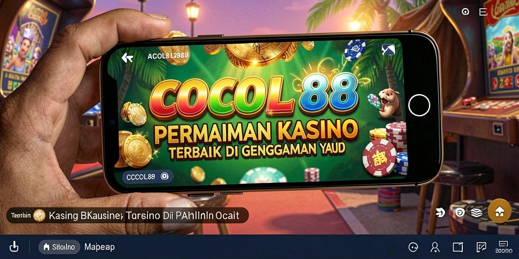 Gameplay menarik dalam aplikasi Kasino COCOL88 dengan berbagai pilihan permainan.