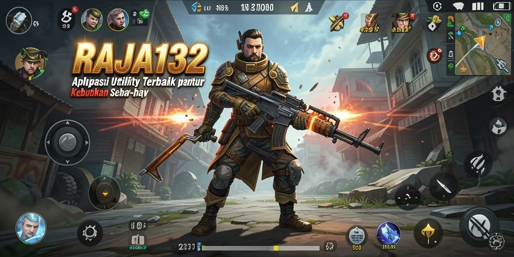 Tampilan antarmuka RAJA132 yang intuitif dan ramah pengguna.