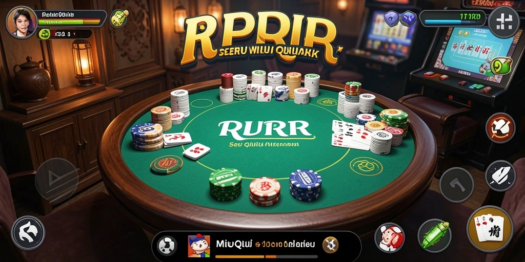 Screenshot utama RPRR menampilkan gameplay QiuQiu yang menarik.