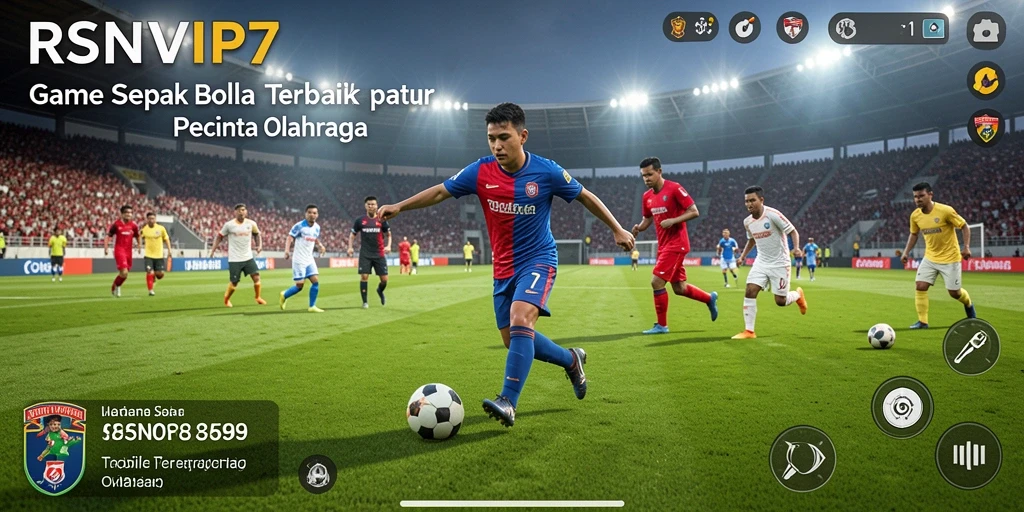 Tangkapan layar utama <strong>RSNVIP7</strong> menampilkan pertandingan Sepak Bola yang seru dan menegangkan.