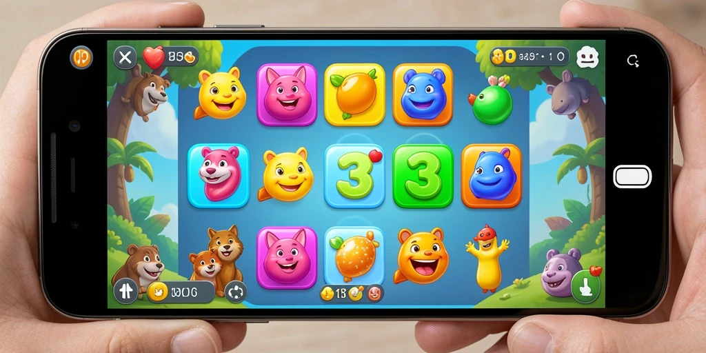 Tampilan gameplay T6 yang menyenangkan dan penuh warna.