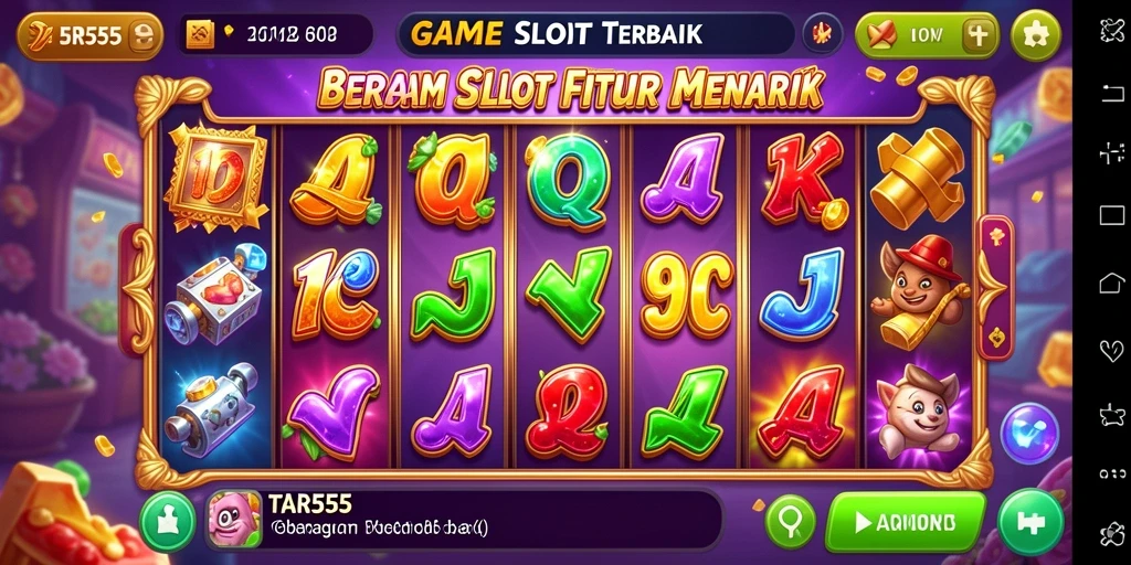 Tampilan gameplay menarik dari game Slot TAR555.