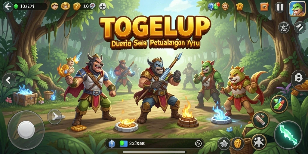 Screenshot gameplay TOGELUP menampilkan eksplorasi mendalam di dunia terbuka yang menarik.