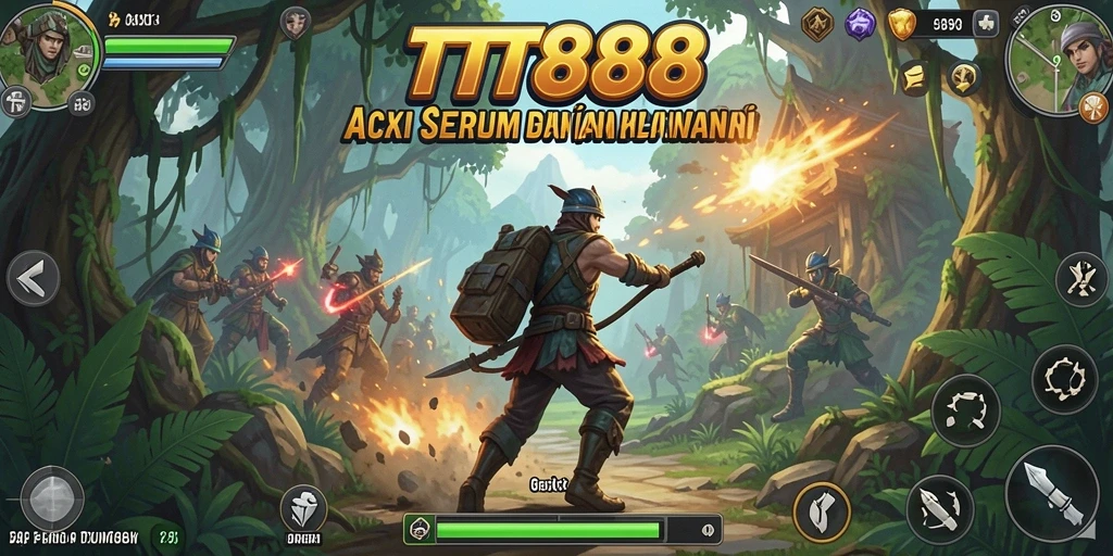 Gameplay seru dan grafis menawan dalam TTT888.